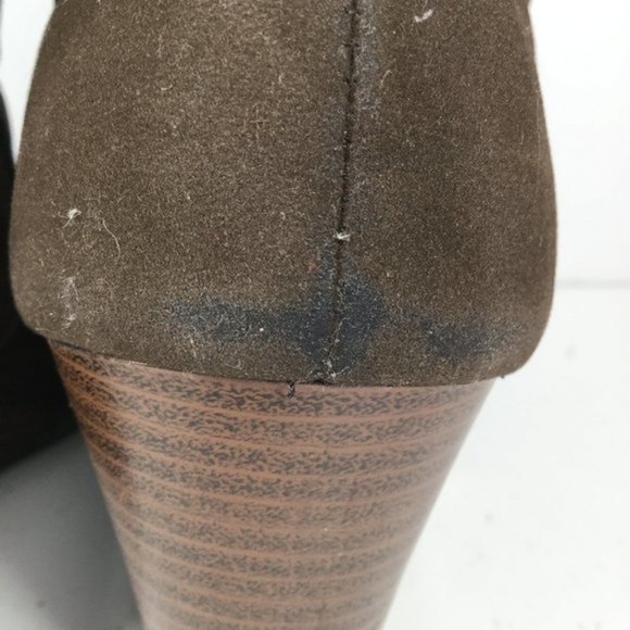 Rampage Swift Wedged Slouch Boots Brown Size 9.5 - Picture 9 of 14